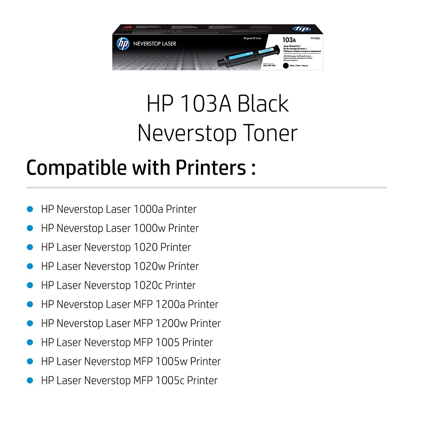 Hp 103a картридж как заправить